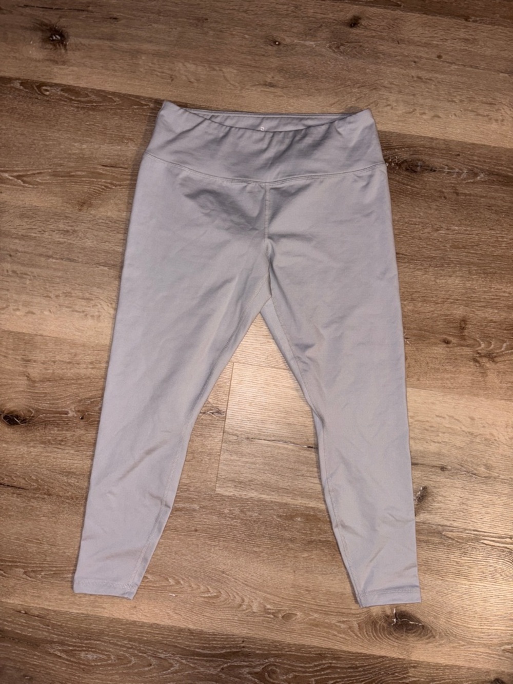 ZELOS Light Gray High-Waist Leggings